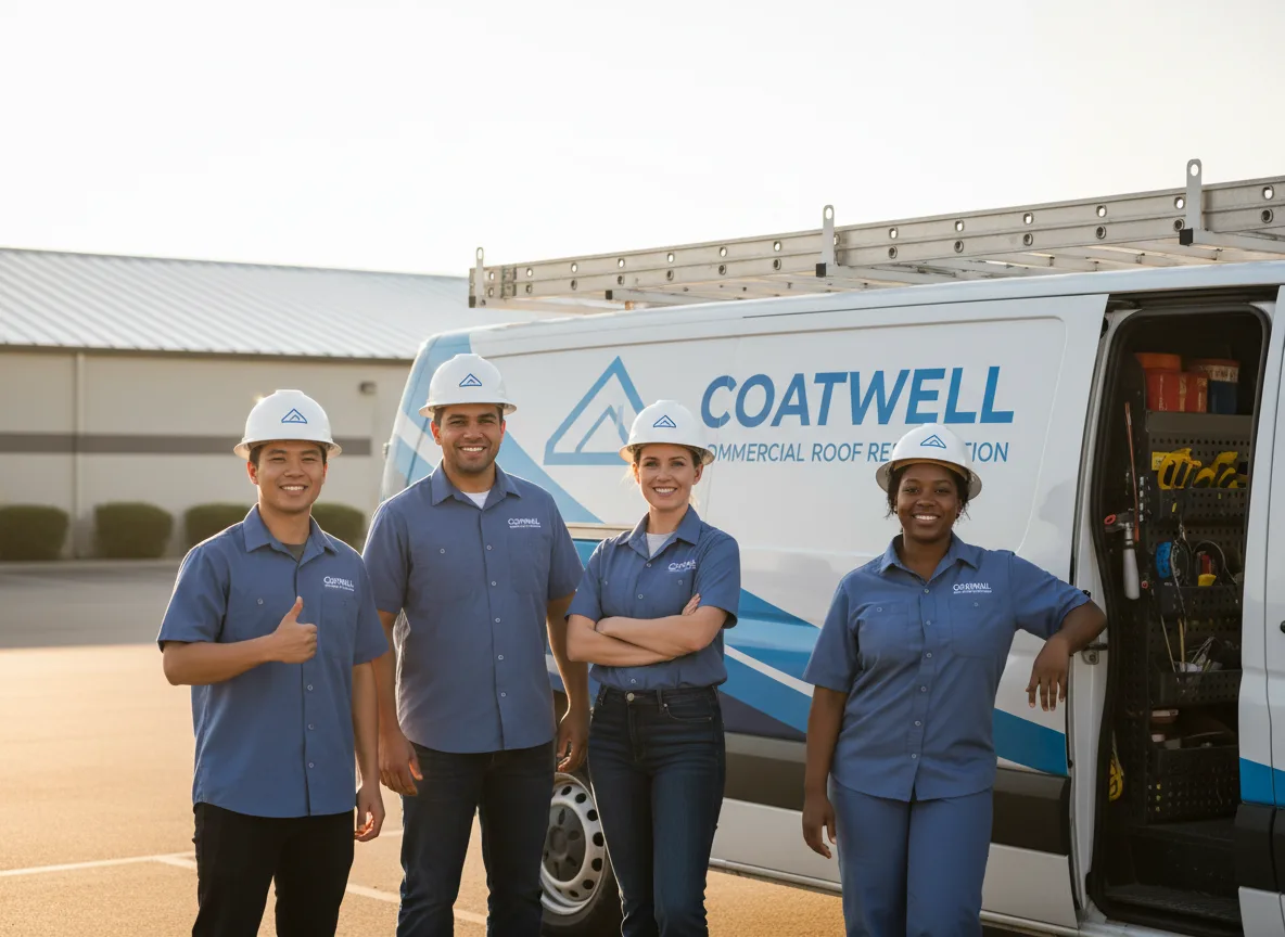 Commercial roof coating company in Glenwood City, WI